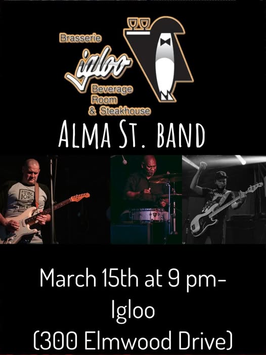 Alma St. Band | Igloo Beverage Room