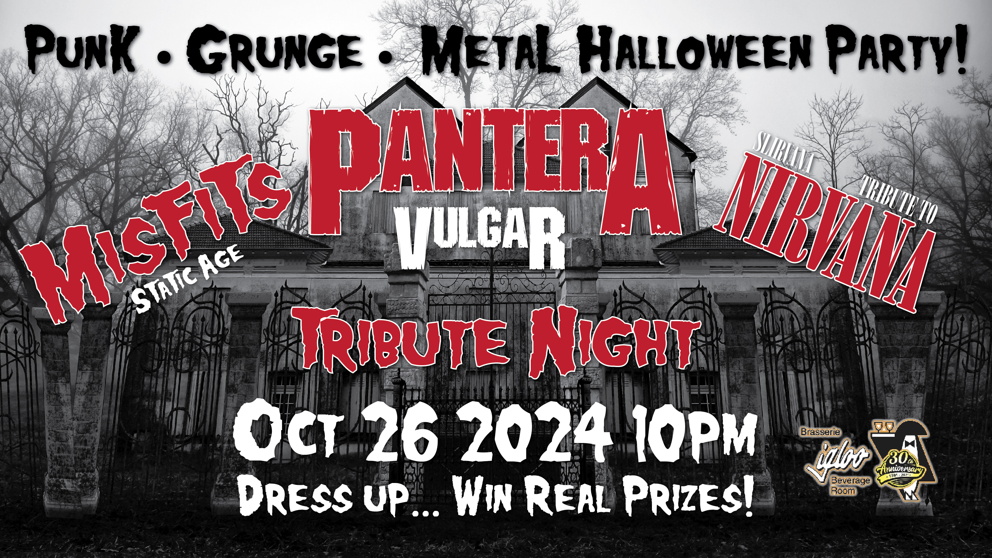 Punk-Rock-Metal Halloween Costume Party!!