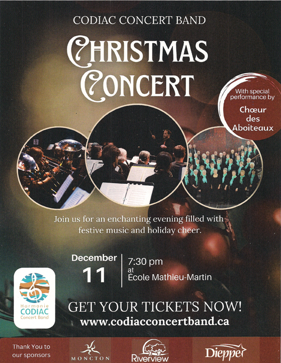 Codiac Concert Band Christmas Concert