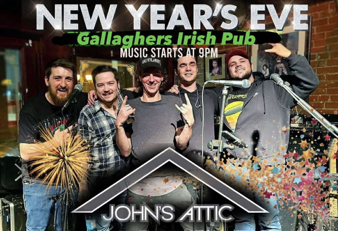 John’s Attic – NYE @ Gallagher’s