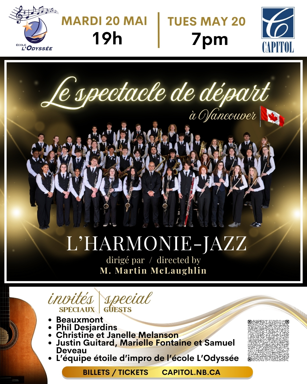 Concert Harmonie-Jazz de l’École l’Odyssée