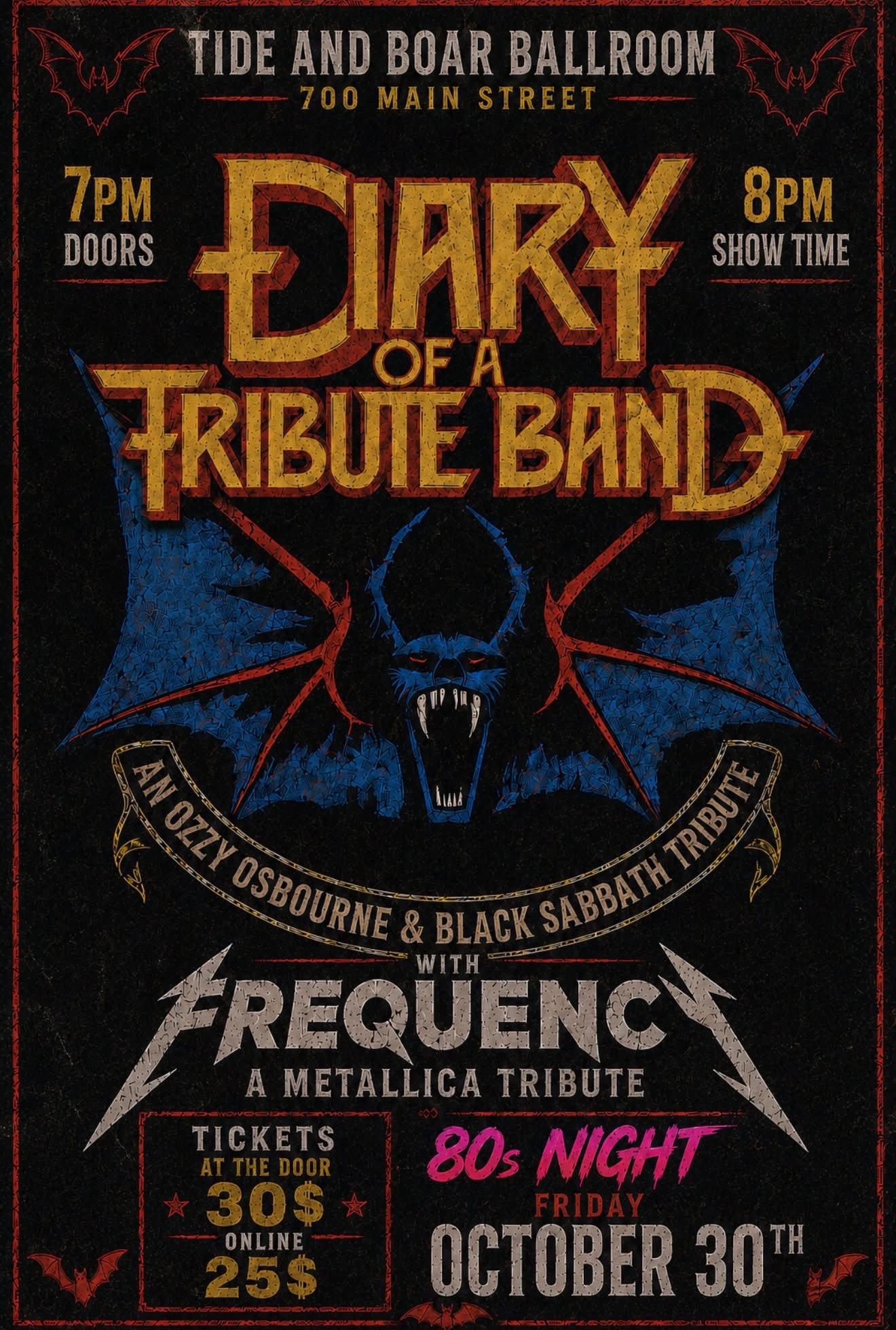 Metallica + Ozzy Osbourne / Black Sabbath Tribute